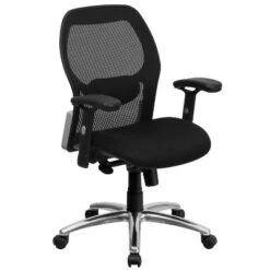 Emma And Oliver Mid-Back Super Mesh Executive Swivel Office Chair, Knee Tilt Control 11 Emma And Oliver Mid-Back Super Mesh Executive Swivel Office Chair, Knee Tilt Control -Furniture Store GUEST 24281d76 ff5f 4dc6 a59a 0b1ec0421553