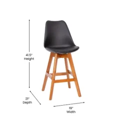 Flash Furniture Dana Set Of 2 Commercial Grade Modern Counter Stools With Cushioned Seat And Wooden Frame 19 Flash Furniture Dana Set Of 2 Commercial Grade Modern Counter Stools With Cushioned Seat And Wooden Frame -Furniture Store GUEST 267335e6 2f22 40ce 81d0 76064a88edae