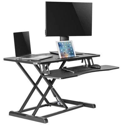 FlexPro Hero Standing Desk Converter - 37” Sit To Stand Desk With Keyboard Tray – Stand Steady 8 FlexPro Hero Standing Desk Converter - 37” Sit To Stand Desk With Keyboard Tray – Stand Steady - Image 6