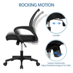 Yaheetech Adjustable Ergonomic Computer Chair Office Chair -Furniture Store GUEST 271e8911 36d7 4885 9790 f43d7a3ea28b