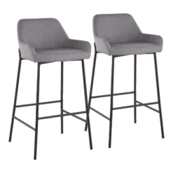 Set Of 2 Daniella Metal Polyester Barstool - LumiSource 26 Set Of 2 Daniella Metal Polyester Barstool - LumiSource -Furniture Store GUEST 2821bcb6 e208 4d9d 91b9 a763581de615