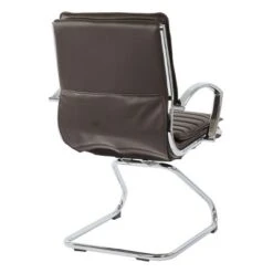 Armless Mid Back Manager's Faux Leather Chair With Chrome Base - OSP Designs 15 Armless Mid Back Manager's Faux Leather Chair With Chrome Base - OSP Designs -Furniture Store GUEST 2838545d 7c4f 45f2 8998 81bf4af2ff02