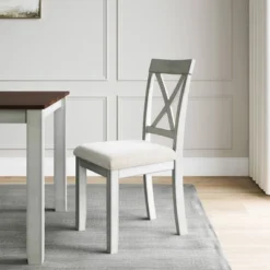 7pc Lafayette Wood Dining Set - Vifah