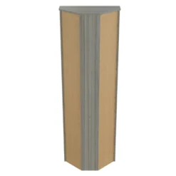 70.02" Corner Bookshelf Gray - Inval 15 70.02" Corner Bookshelf Gray - Inval -Furniture Store GUEST 2a514870 aa13 4cf9 b1f1 65f72388bed9