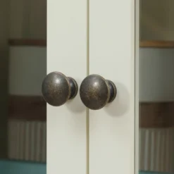 HOMCOM Freestanding Kitchen Pantry, 5-tier Storage Cabinet With Adjustable Shelves And Drawer For Living Room, Dining Room, Cream White -Furniture Store GUEST 2adcfba2 e2cf 4b54 8554 aae6f075d926