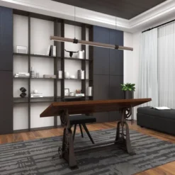 Industrial Teak Wood Console Table Brown - Olivia & May -Furniture Store GUEST 2b17a73e f1be 4a0f a7b6 cefb3de742b0