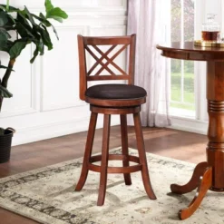 Porto Wood Swivel Barstool - Boraam 12 Porto Wood Swivel Barstool - Boraam -Furniture Store GUEST 2b89d773 e871 42c1 8060 055afec7b3e1