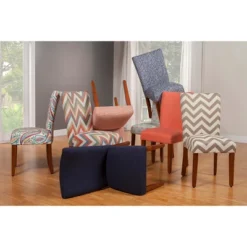 Set Of 2 Parsons Pattern Dining Chair Wood - HomePop 21 Set Of 2 Parsons Pattern Dining Chair Wood - HomePop -Furniture Store GUEST 2c3b9995 2dc3 46e2 8eea 7541b77779d1