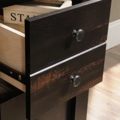 Dakota Pass Computer Desk With Hutch Light Brown - Sauder -Furniture Store GUEST 2ca0a8b8 92fd 4418 86c2 f95c94db0750