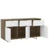 Montana 58 Inch Sideboard - Walnut And White - Polifurniture -Furniture Store GUEST 2d7270d2 2969 4a18 8194 57a402bffe12