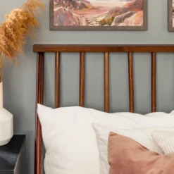 Boho Solid Wood Spindle Platform Bed - Saracina Home 27 Boho Solid Wood Spindle Platform Bed - Saracina Home -Furniture Store GUEST 2e030a6f 4f27 4e38 93bf c028f836cd37