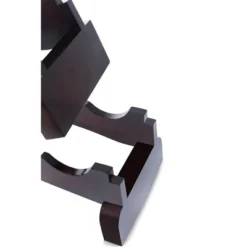 BIRDROCK HOME Stackable Wood Bottle Rack - 2 Wooden Wave Bars - Set Of 2-12 Bottle - Espresso -Furniture Store GUEST 2e36bd23 52a6 4aec 9f99 4f46355c788b