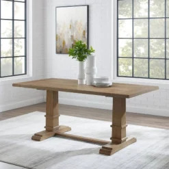 Joanna Rectangle Dining Table Rustic Brown - Crosley 14 Joanna Rectangle Dining Table Rustic Brown - Crosley -Furniture Store GUEST 2e3ef80c 48f0 4457 8b45 4adc0a20dc9c