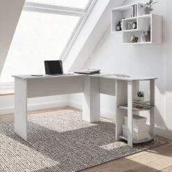 Modern L Shaped Desk With Side Shelves Gray - Techni Mobili 15 Modern L Shaped Desk With Side Shelves Gray - Techni Mobili -Furniture Store GUEST 2e41d25e f3eb 4d60 9567 e45849d401d9