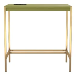 Everbay Writing Desk With Power And USB Plug - MiBasics -Furniture Store GUEST 2ec4622f 2bc1 46db 935c 4a9314f5155f