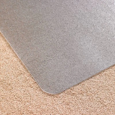 Vinyl Anti Microbial Chair Mat For Carpets Fresh Mist - Floortex 3 Vinyl Anti Microbial Chair Mat For Carpets Fresh Mist - Floortex