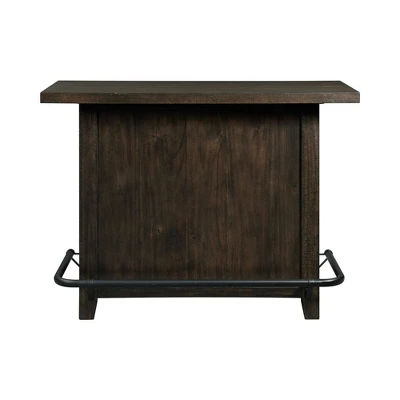 Stanford Storage Bar Smokey Walnut - Picket House Furnishings 6 Stanford Storage Bar Smokey Walnut - Picket House Furnishings - Image 4