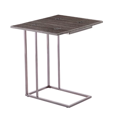Sepree Expandable C-Table Black/Gray - Aiden Lane 9 Sepree Expandable C-Table Black/Gray - Aiden Lane - Image 7