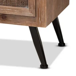 Calida Wood And Rattan 3 Drawer Storage Cabinet Brown - Baxton Studio 14 Calida Wood And Rattan 3 Drawer Storage Cabinet Brown - Baxton Studio -Furniture Store GUEST 33389360 20f4 497a 9dfe 9c7dd4f225e5