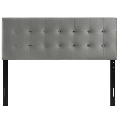 Emily King Biscuit Tufted Performance Velvet Headboard - Modway 4 Emily King Biscuit Tufted Performance Velvet Headboard - Modway - Image 2