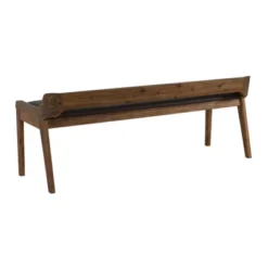 60" Rasmus Dining Bench Chestnut - Boraam -Furniture Store GUEST 33aa91e8 147e 4d6d 97b7 aea9463951ea