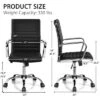 Costway Set Of 2 PU Leather Office Chair High Back Conference Task Chair W/Armrests 2 Costway Set Of 2 PU Leather Office Chair High Back Conference Task Chair W/Armrests -Furniture Store GUEST 33df2ac7 2af3 487c a813 c22bb0a5021a
