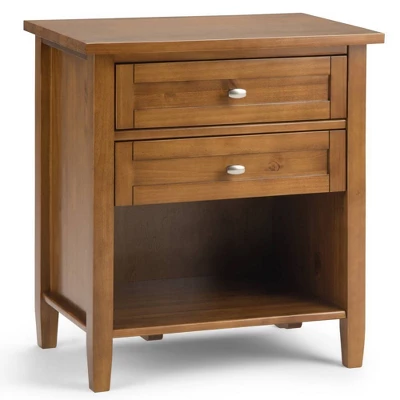 24" Norfolk Solid Wood Nightstand - WyndenHall 12 24" Norfolk Solid Wood Nightstand - WyndenHall - Image 10