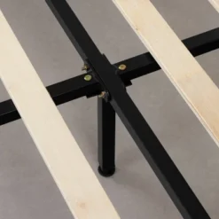 Queen Sazena Upholstered Complete Bed Charcoal Gray - South Shore -Furniture Store GUEST 34ee26b4 101c 44dc b85f dfad708d1032