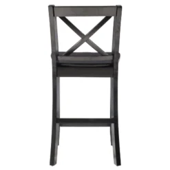 24" Torino X Back Wood Counter Height Barstool - Black - Linon 13 24" Torino X Back Wood Counter Height Barstool - Black - Linon -Furniture Store GUEST 359fef9c 528c 464c be25 d690ef97ed77