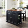 Coventry Drop Leaf Top Kitchen Island With X-Back Stools Black - Crosley -Furniture Store GUEST 37729ec7 48fc 4c8a 82d3 77d1f3bdbe87