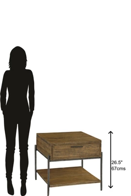 Hekman 23703 Hekman End Table With Drawer 2-3703 Bedford 3 Hekman 23703 Hekman End Table With Drawer 2-3703 Bedford