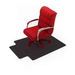 Vinyl Chair Mat For Carpets Lipped Black - Floortex -Furniture Store GUEST 387fbc84 5237 4df2 88f3 fc5ee5537aea