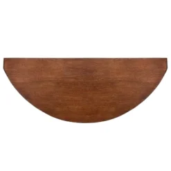 2pc Maxfield Round Wall Shelf Set Walnut Brown - Kate & Laurel All Things Decor -Furniture Store GUEST 388dd013 005c 4d3b ac7d 09e6a74ba5ec