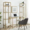 3pc Aimee Desk And Etagere Set Soft Gold - Crosley -Furniture Store GUEST 38fb0f1e 7539 483c 9cdd 56aac117af25