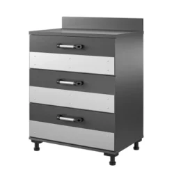 Boss 3 Drawer Storage Cabinet Gray - Room & Joy -Furniture Store GUEST 3a5524fd 52ea 4d6c 91b5 cdb580d4d515