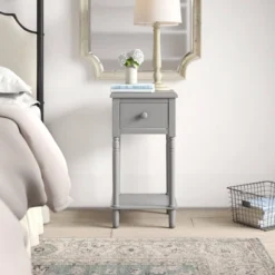 Nova Nightstand With USB Gray - Picket House Furnishings -Furniture Store GUEST 3b6775f0 62cf 45c2 8a81 2bd372bc2969