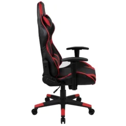 BlackArc Bravo Red Gaming Desk & Chair Set: High Back Gaming Chair With Lumbar Support & Adjustable Arms; Desk With Cupholder/Headphone Hook -Furniture Store GUEST 3b785c8b 074b 46a2 a7f3 35ce521b717f 1