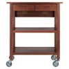 Jonathan Kitchen Cart Walnut - Winsome -Furniture Store GUEST 3c46c4fb 162c 45ae 9ce2 ecb32c79d04c