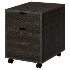 Noorvik 7 Drawer Writing Desk Set With 2 File Cabinets Dark Oak - Coaster -Furniture Store GUEST 3c76661b 92d7 489e 86a7 d6a4aa1776d7