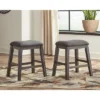 Set Of 2 Caitbrook Upholstered Counter Height Barstool Dark Gray - Signature Design By Ashley -Furniture Store GUEST 3d29c45a 2e8e 492a bb2b 5e4e47e62a70