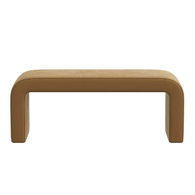 Colby Upholstered Bench - Skyline Furniture 3 Colby Upholstered Bench - Skyline Furniture