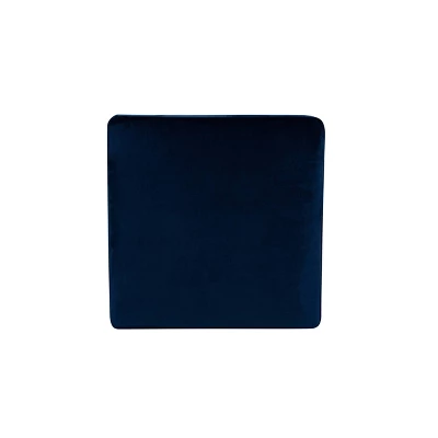 18" Square Metal Ottoman - WOVENBYRD 5 18" Square Metal Ottoman - WOVENBYRD - Image 3