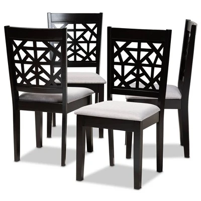 Set Of 4 Jackson Dining Chair - Baxton Studio 8 Set Of 4 Jackson Dining Chair - Baxton Studio - Image 6
