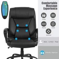 Costway Big & Tall 500lb Massage Office Chair E Xecutive PU Leather Computer Desk Chair 15 Costway Big & Tall 500lb Massage Office Chair E Xecutive PU Leather Computer Desk Chair -Furniture Store GUEST 3e8c8118 2f29 4152 8b74 121cd12ac366