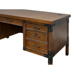 Addison Half Pedestal Desk Auburn - Martin Furniture -Furniture Store GUEST 3f68df2f e30c 49eb 8655 3980db6e5b61