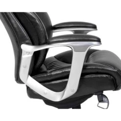 Cantania Executive Bonded Leather Office Chair With Air Technology Black - La-Z-Boy