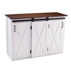 Lashire Barn Door Kitchen Island White - Aiden Lane 10 Lashire Barn Door Kitchen Island White - Aiden Lane -Furniture Store GUEST 41203120 fc6a 4988 86f6 5b00df6d9746