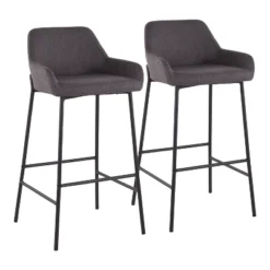 Set Of 2 Daniella Metal Polyester Barstool - LumiSource 24 Set Of 2 Daniella Metal Polyester Barstool - LumiSource -Furniture Store GUEST 44b71548 caf9 4830 8663 30071574d0dc