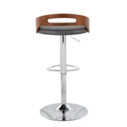 Set Of 2 Cassis Upholstered Barstool Gray/Walnut - Lumisource -Furniture Store GUEST 44d39306 c450 439b ac04 d5d69ba9733b