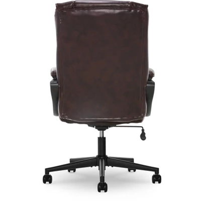 Style Hannah Office Chair Bonded Leather Comfort - Serta 7 Style Hannah Office Chair Bonded Leather Comfort - Serta - Image 5